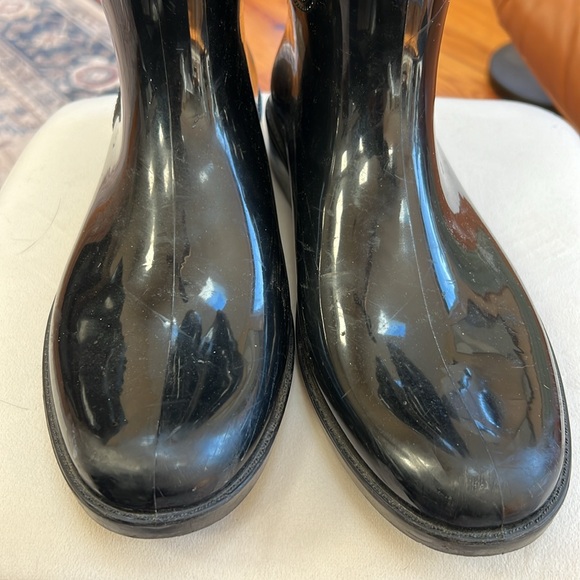 Coach Rubber Knee High Rainboots - Picture 7 of 7